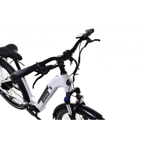 ELEKTRICKÝ BICYKEL CAPRIOLO JOURNEY E-BIKE 28"/18" BIELA